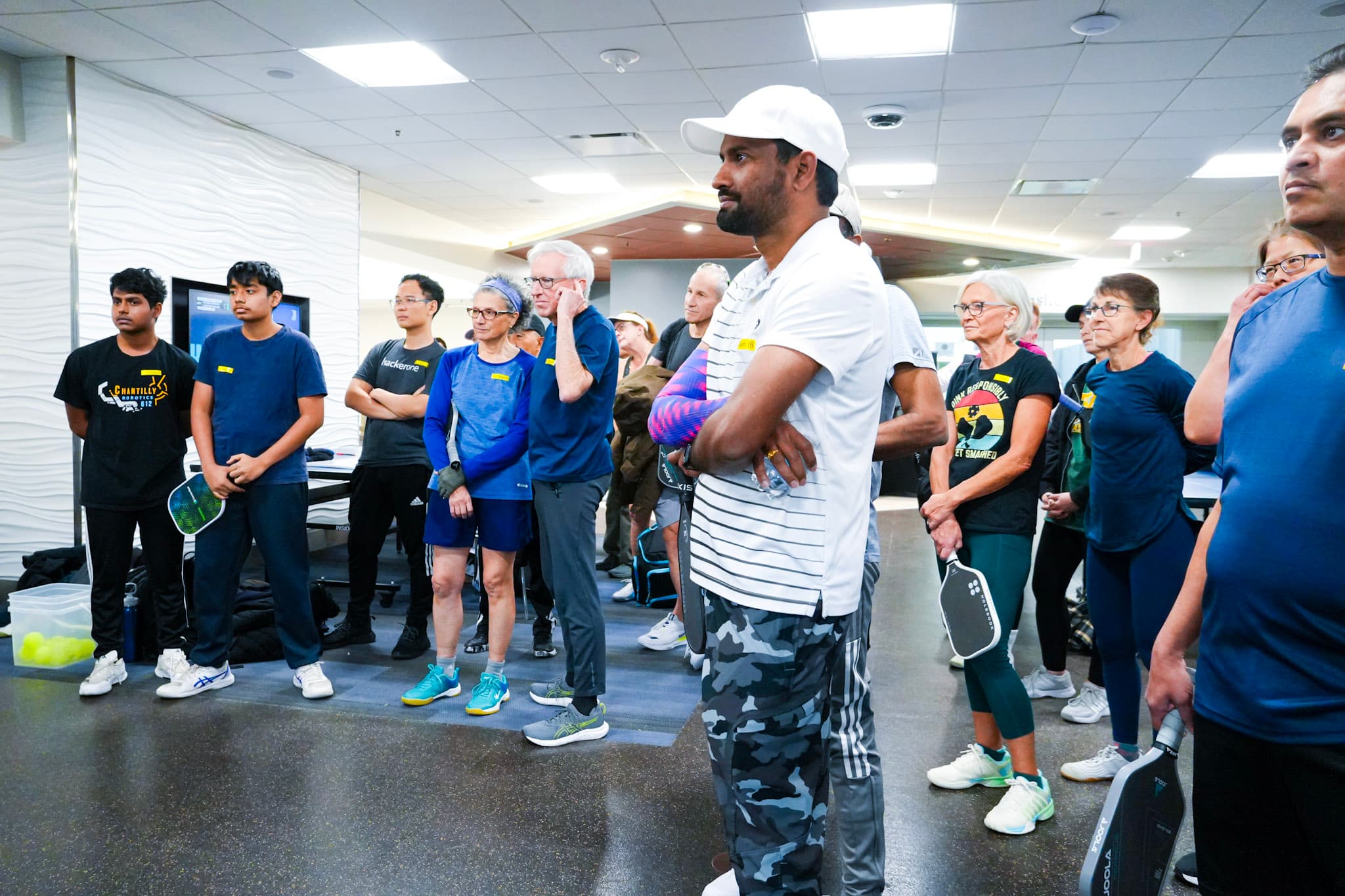 Chill N' Dill — welcoming players to the courts