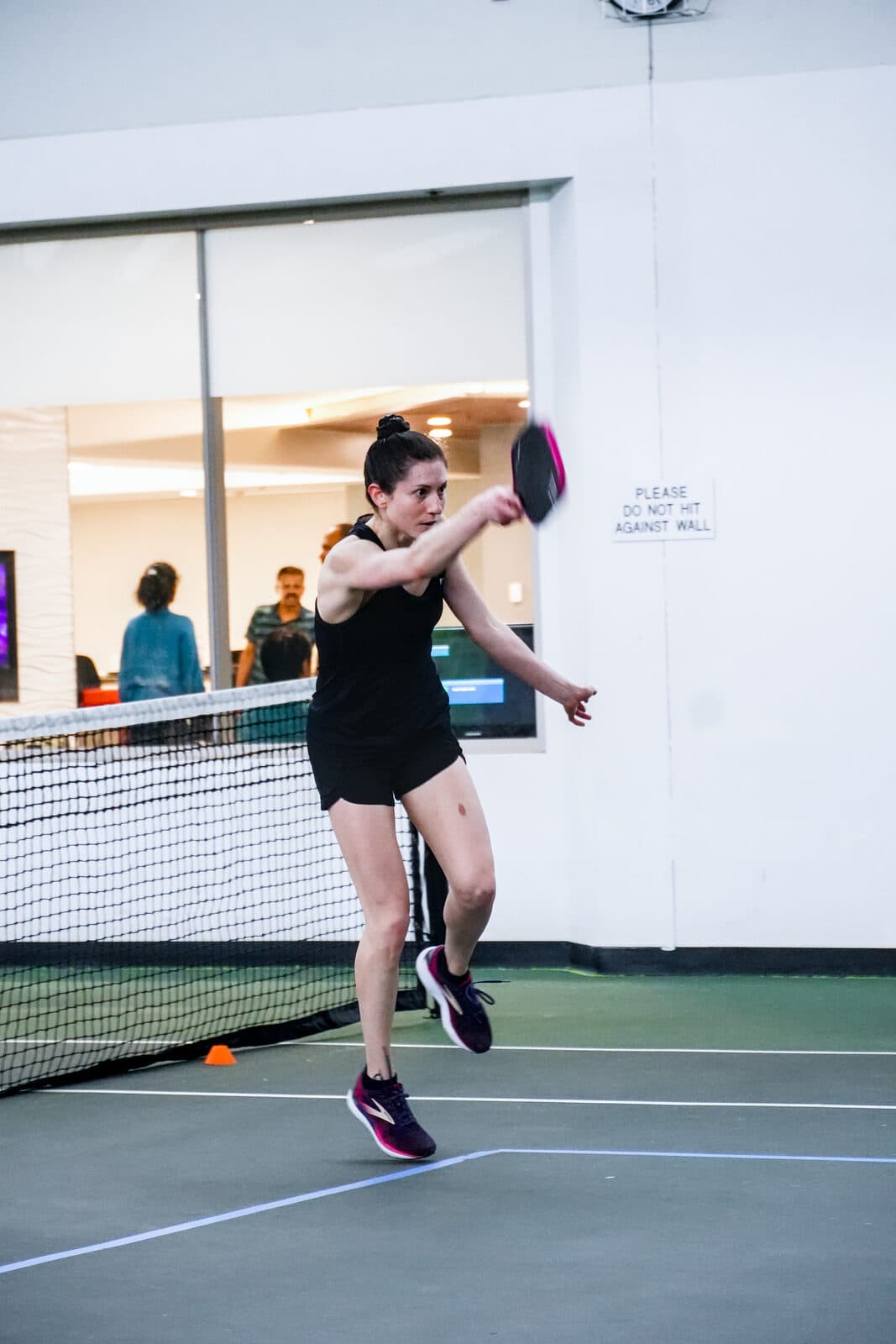 Midsummer Madness — a jumping volley at the net