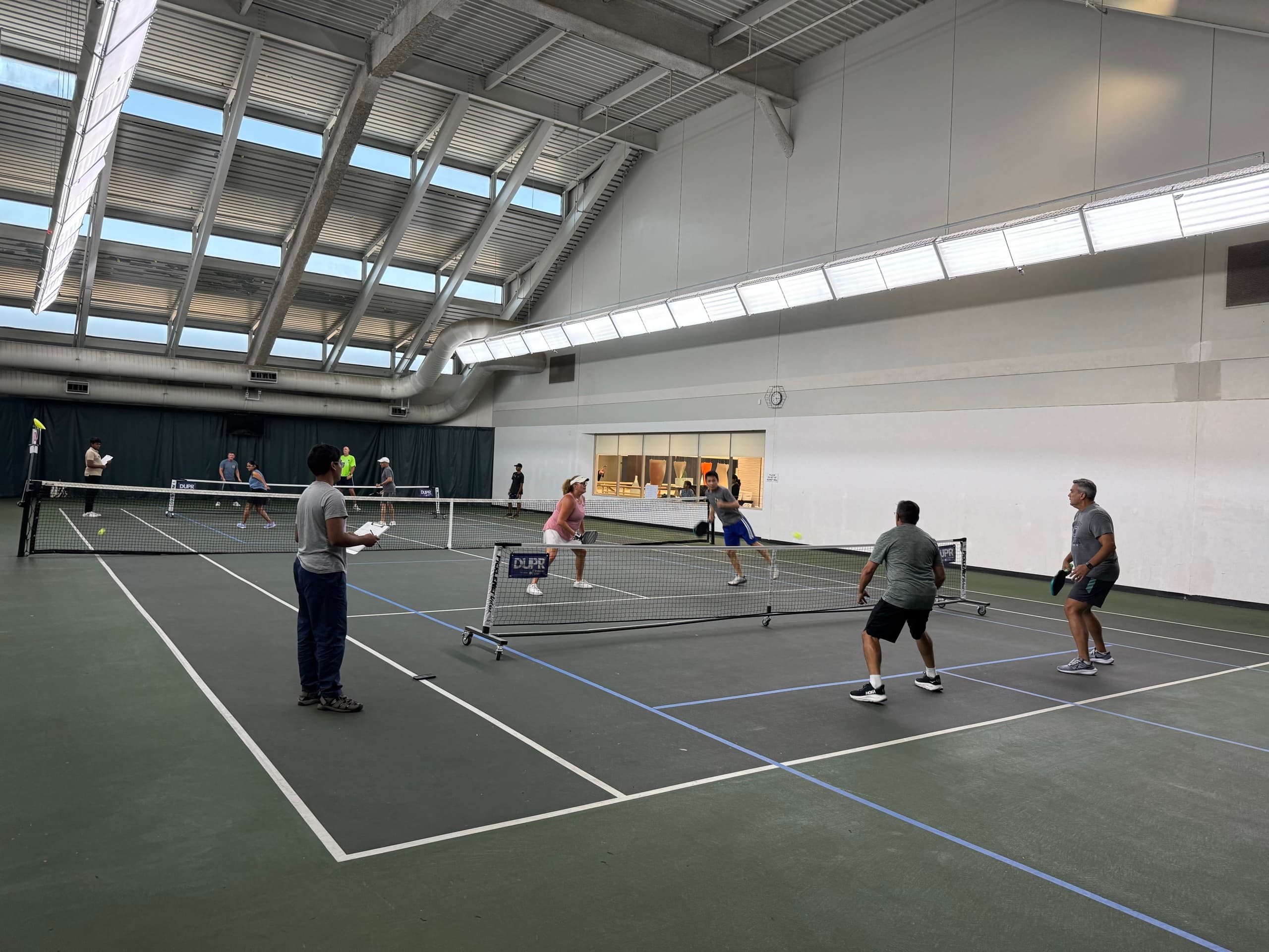 Rally Royale — a doubles battle at the kitchen line